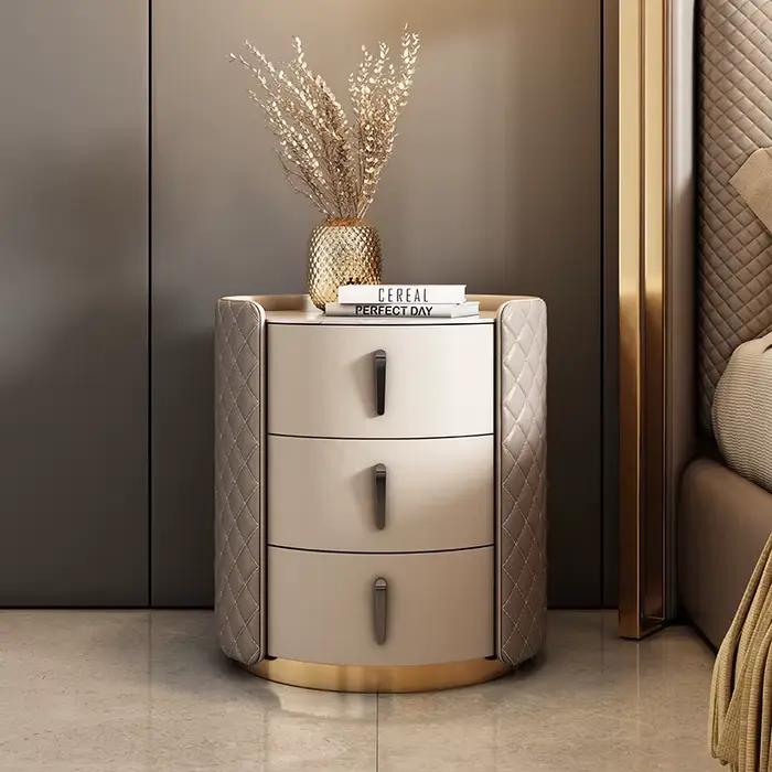 Rangement Table de chevet moderne esthétique luxe Simple