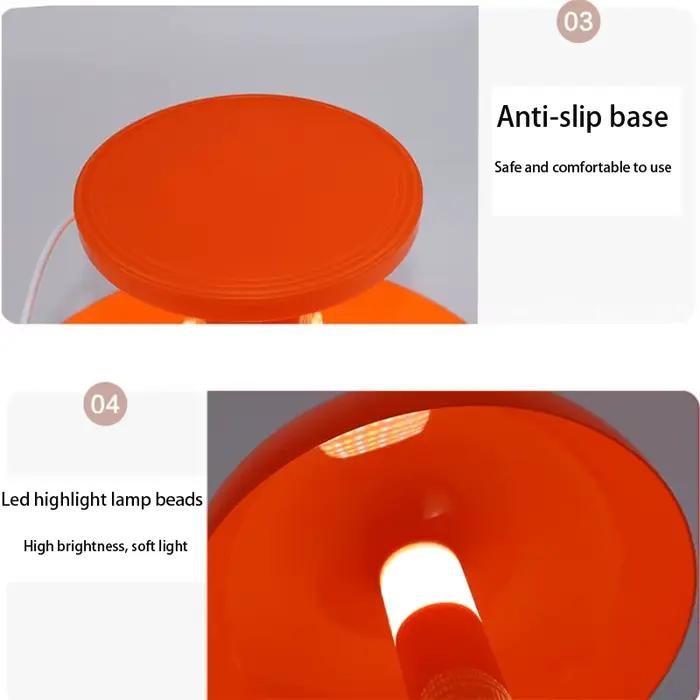 Lampe de table moderne minimaliste en forme de champignon