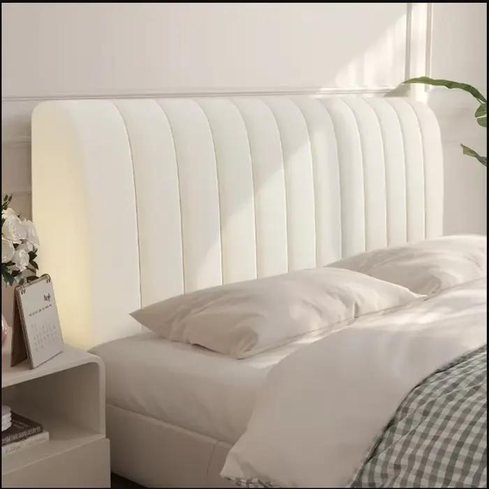 Housse de tête de lit d'hiver en tissu technique de luxe