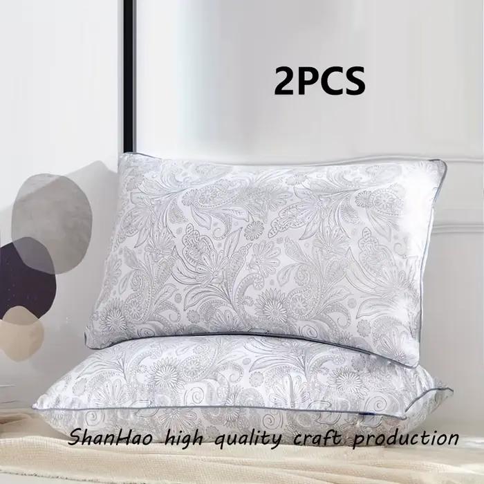 Oreiller de sommeil à motifs de texture brossée de haute qualité