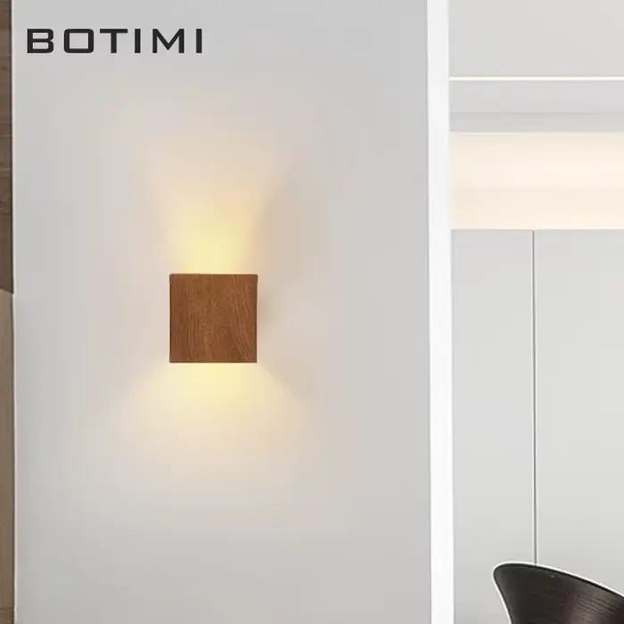 Applique Murale LED Moderne en Métal pour Couloir et Chambre à Coucher, Lumière Blanche Chaude et Brillante
