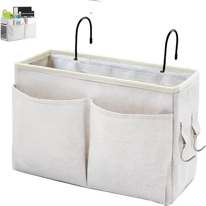 Panier de rangement suspendu pour chevet de lit
