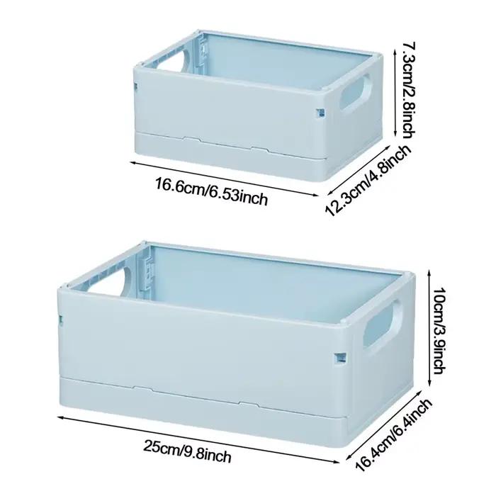 Boîtes de rangement pliables