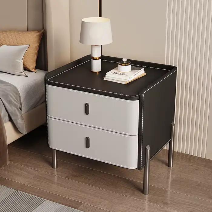 Tables De chevet esthétiques italiennes De luxe moderne à la mode Table