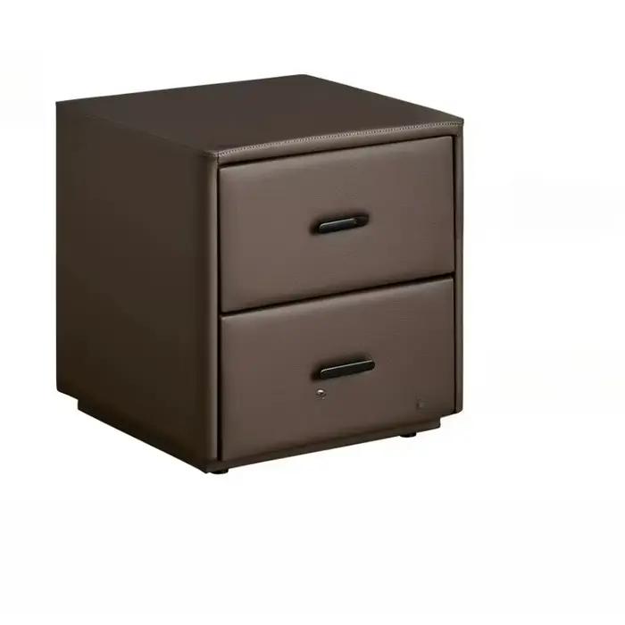 Lit double de luxe 180x200cm avec cadre rembourré pour chambre principale