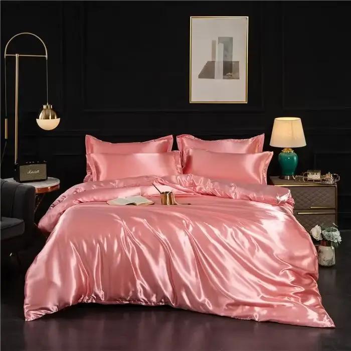 Parure de lit de luxe 100% soie