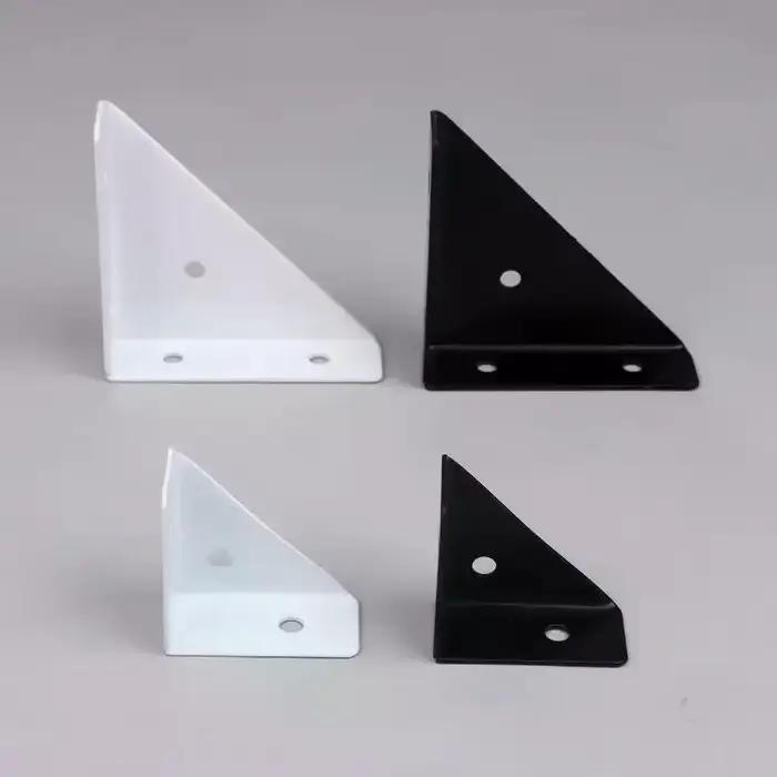 Supports d'angle triangulaires droits