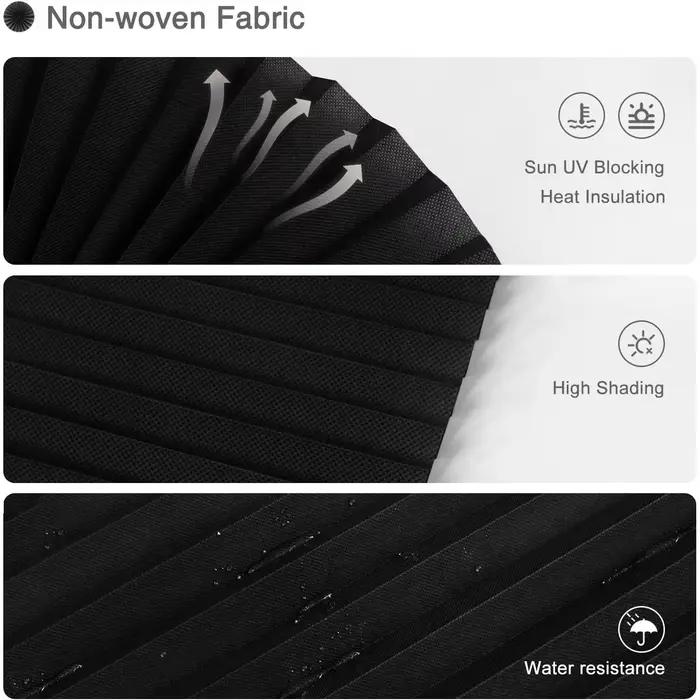 Store pour fenêtre, stores plissés auto-adhésifs sans fil