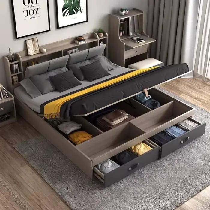 Lits avec rangements intégrés