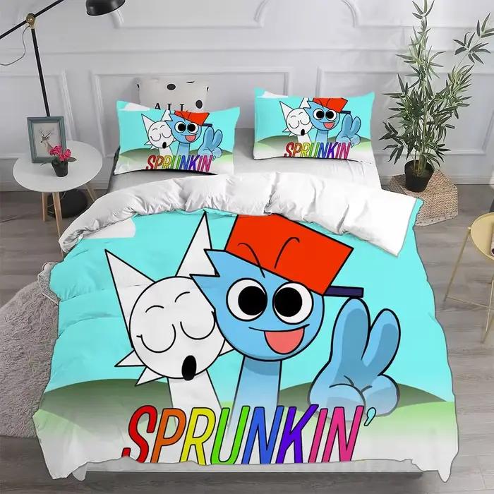 Sprunki ensembles de literie housse de lit couette