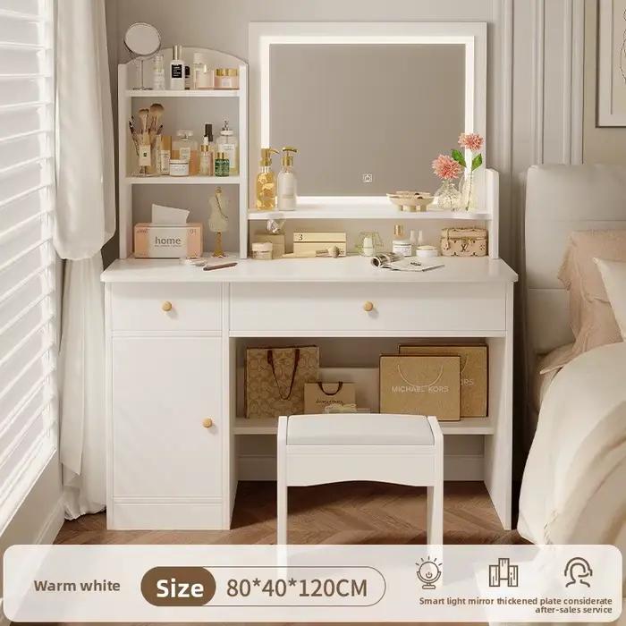 Commode robuste, commode intégrée pour chambre de fille