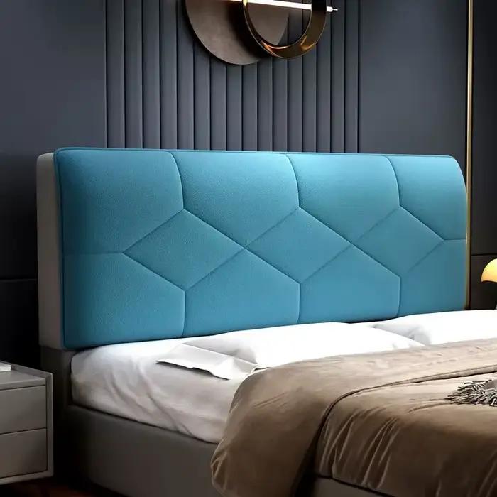 Housse de tête de lit en forme de diamant souple