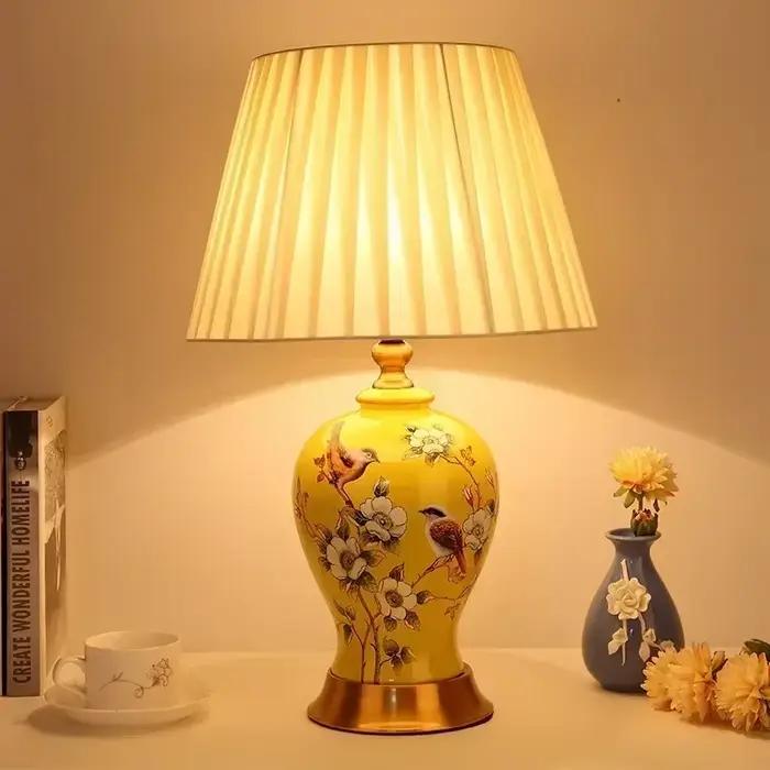 Lampe de Table en céramique chambre