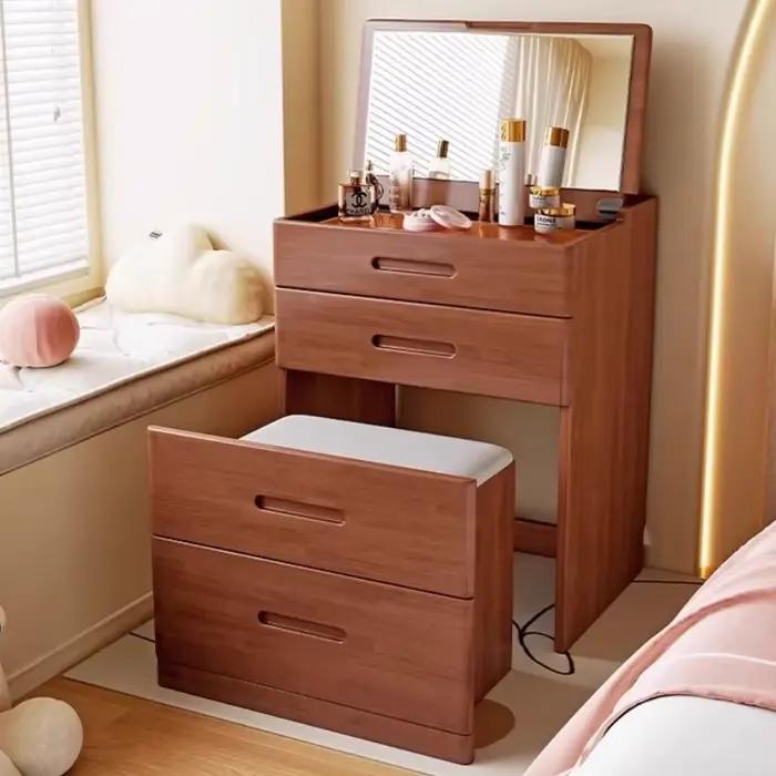 Coiffeuse rustique pour filles
