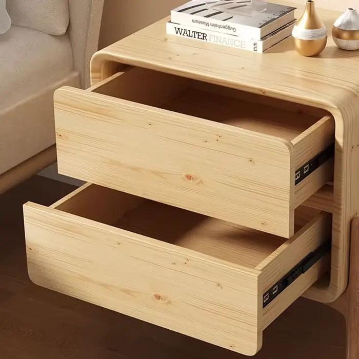 Table de nuit de rangement minimaliste pour chambre à coucher