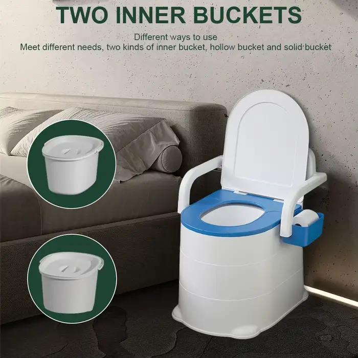 Commode de chevet portable