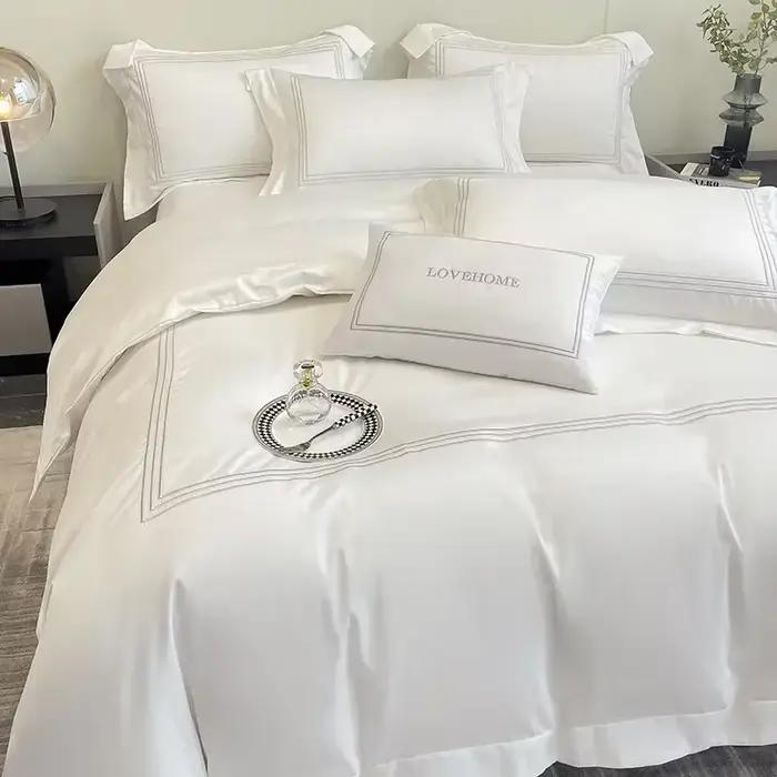 Parure de lit 100% coton haut de gamme