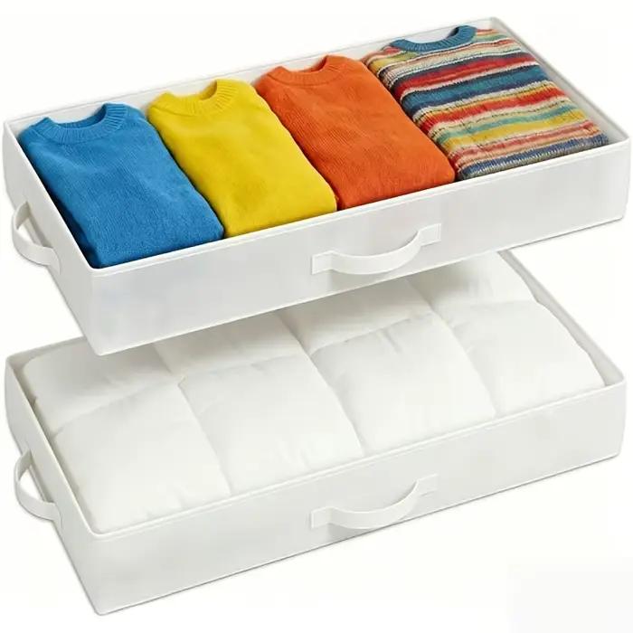 Conteneur de rangement sous lit 2 pièces