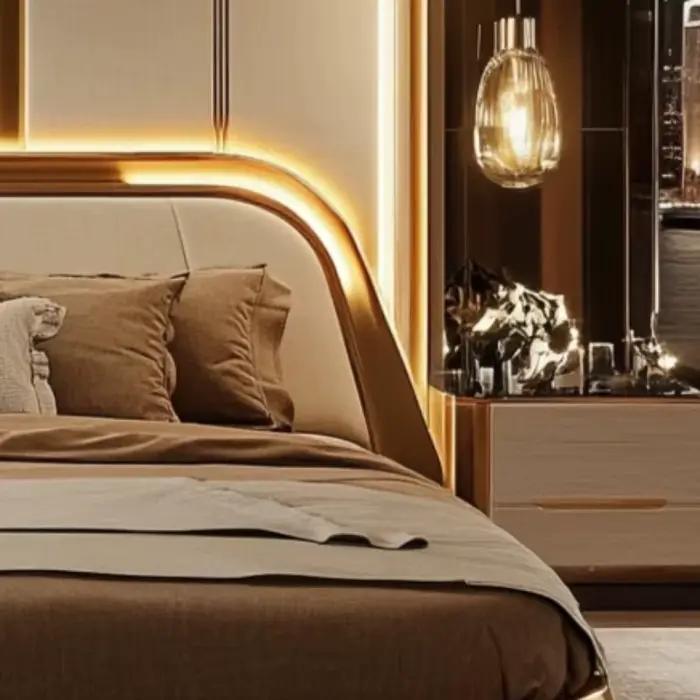 Cadre de lit King Size Chic