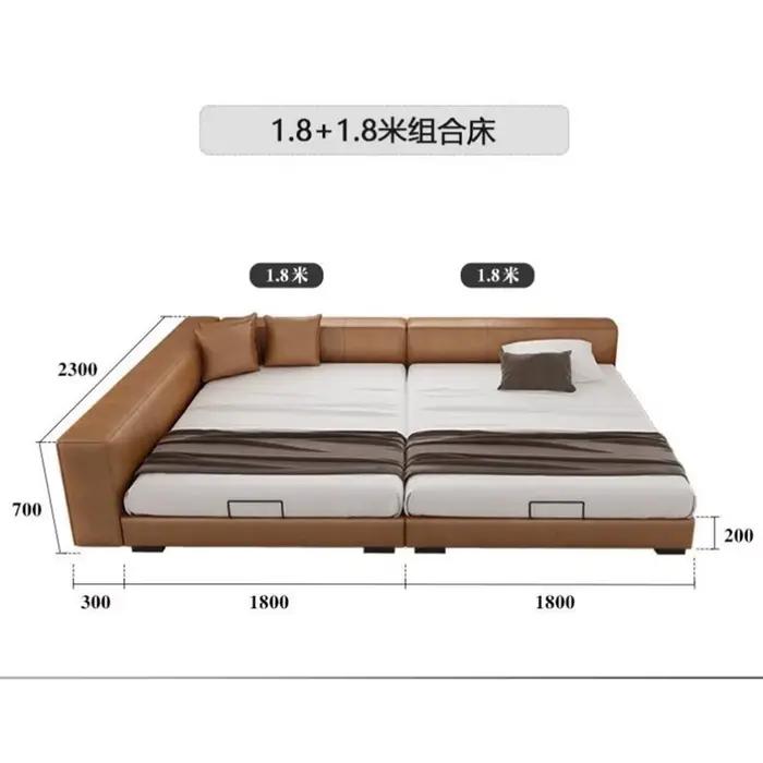 Cadre de lit Unique Queen Size