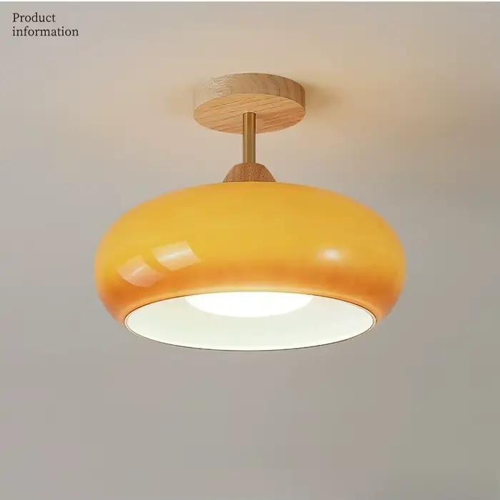 Plafonnier style crème pour balcon