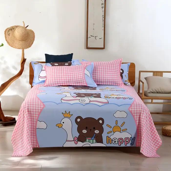 Drap de lit moderne en Polyester et coton