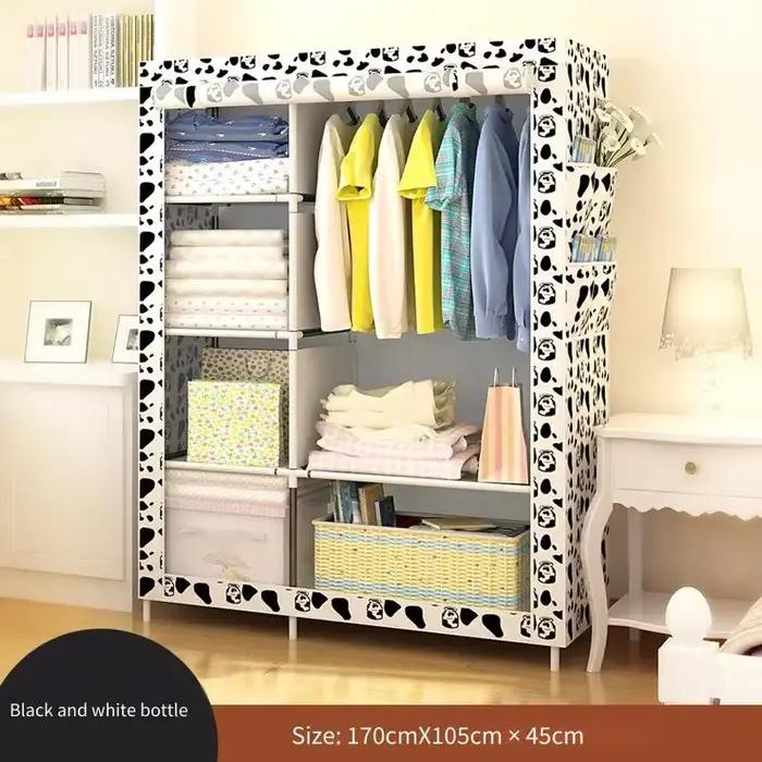 Armoire simple en tissu