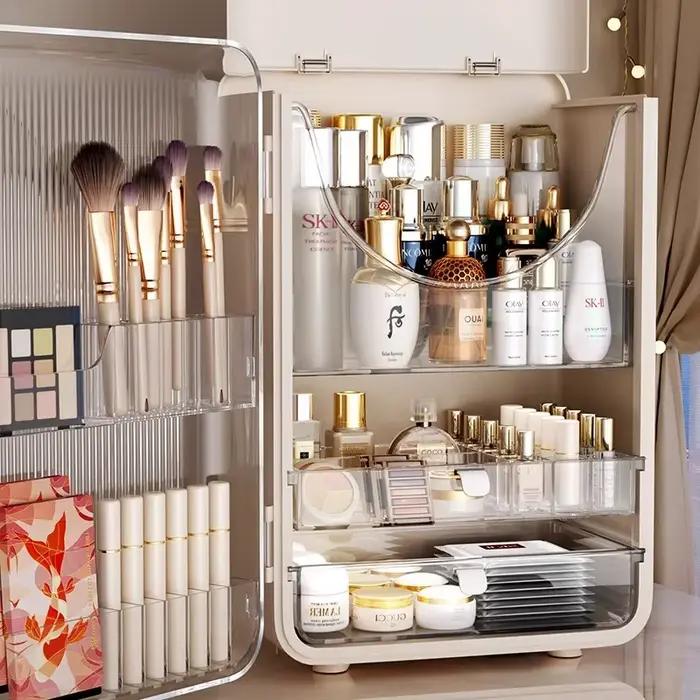 Boîte de rangement de cosmétiques
