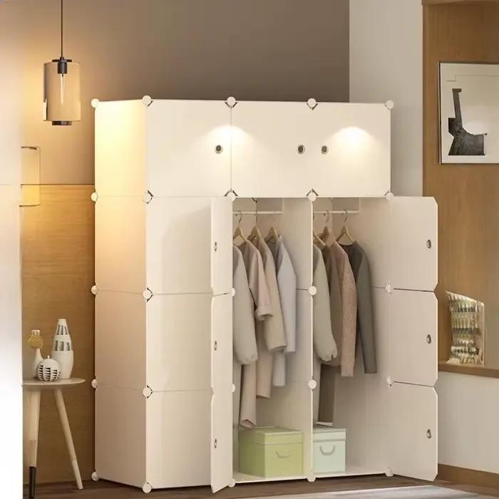 Armoire modulaire bon marché pour chambre à coucher