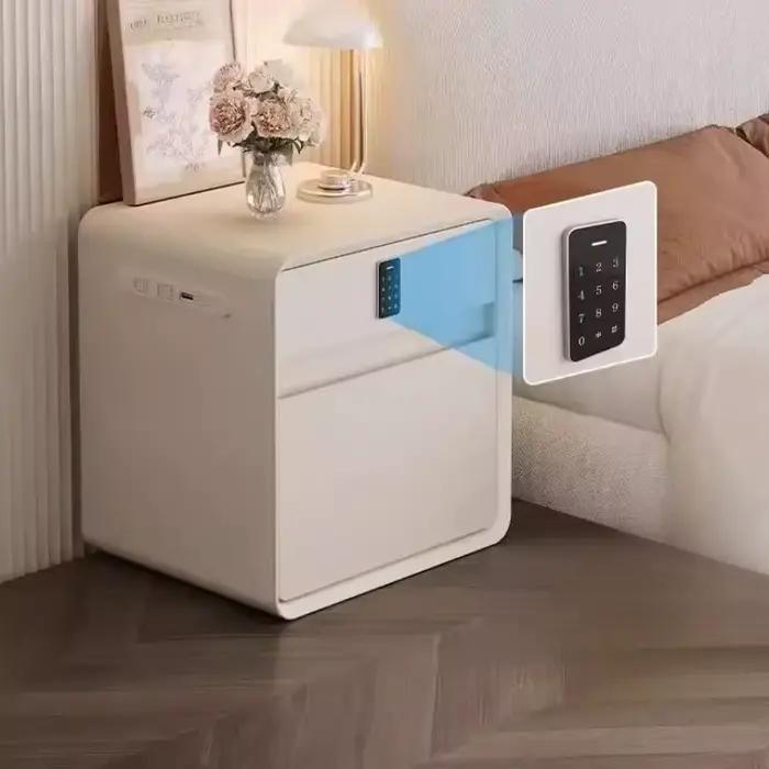 Armoire de chevet blanche pour filles