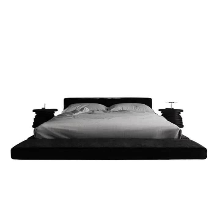 Reine lits rembourrés minimaliste moderne rembourrage lit Double français dormir Muebles Para dortoir meubles décoration