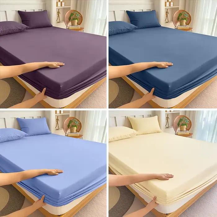 Drap-housse 90/120/150/180x200 avec bande élastique