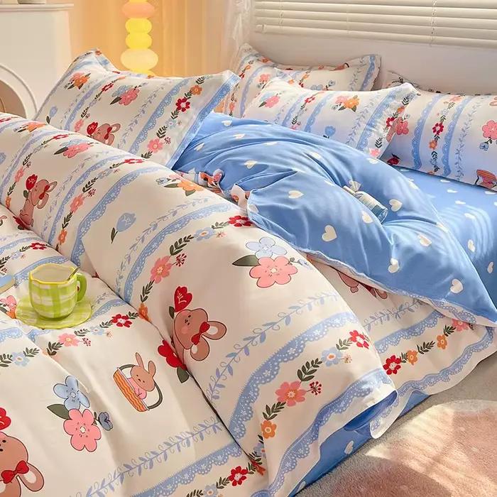 Parure de lit en forme de lapin mignon