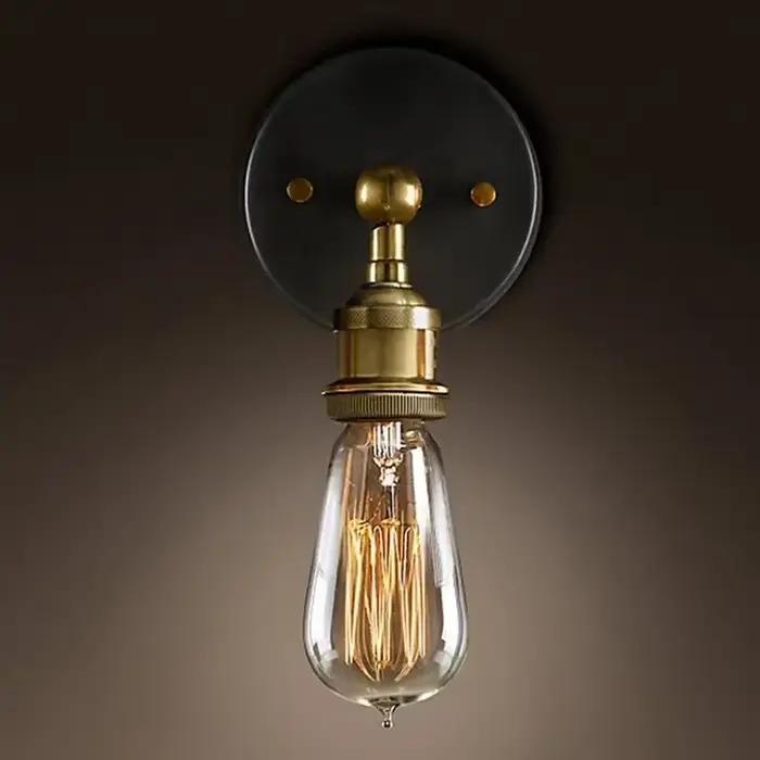 Lampe murale rétro de style industriel E27