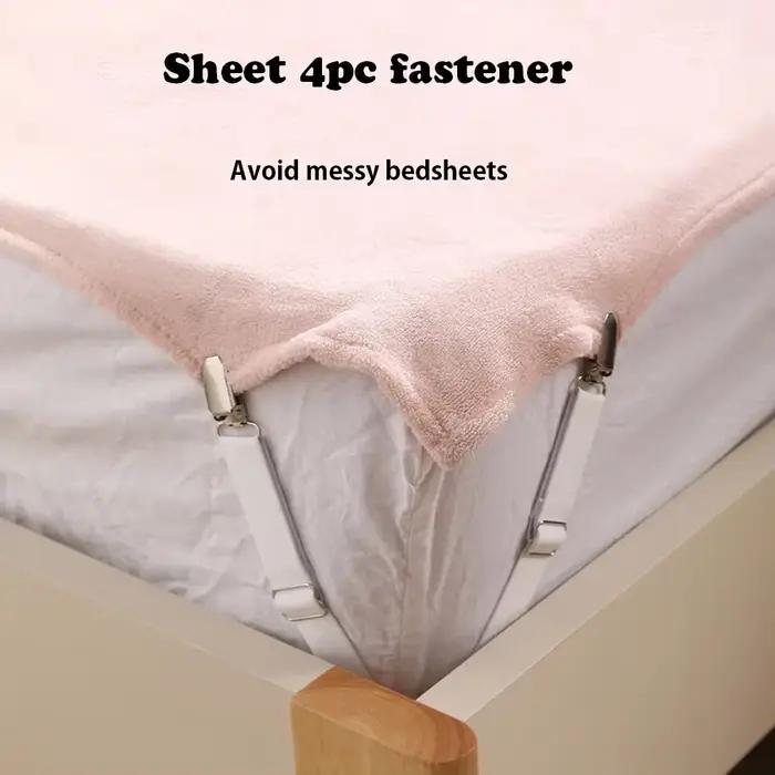 Attaches de drap de lit réglables