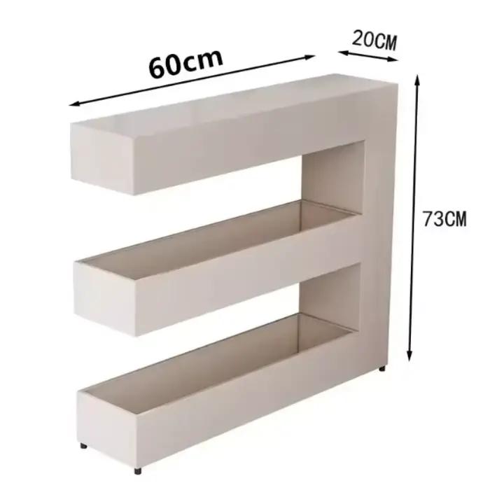 Table basse d'art en fer nordique peu encombrante