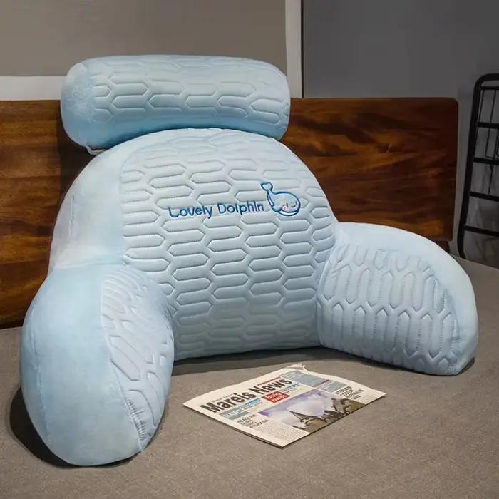 Grand coussin de dossier en Latex pour tête de lit et dortoir