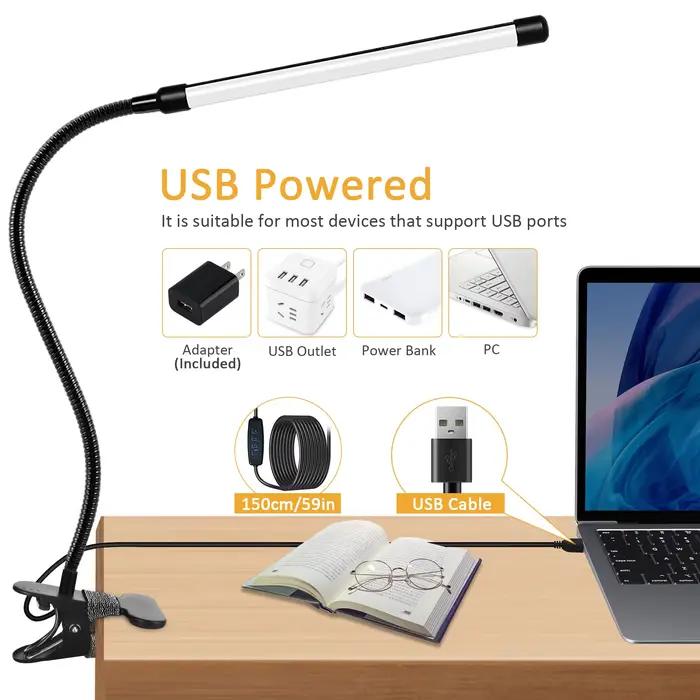 Lampe de lecture LED à clipser