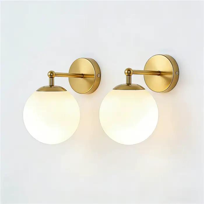 Lampe murale moderne en verre