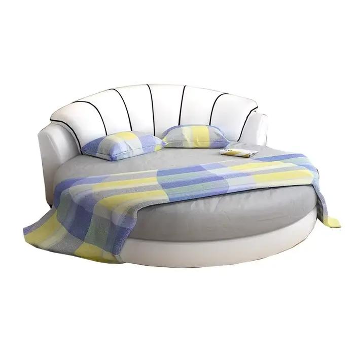 Cadre mignon lit minimaliste tables De chevet Double luxe lit enfants commodes Cama De Lujo Para dortoir chambre ensemble meubles