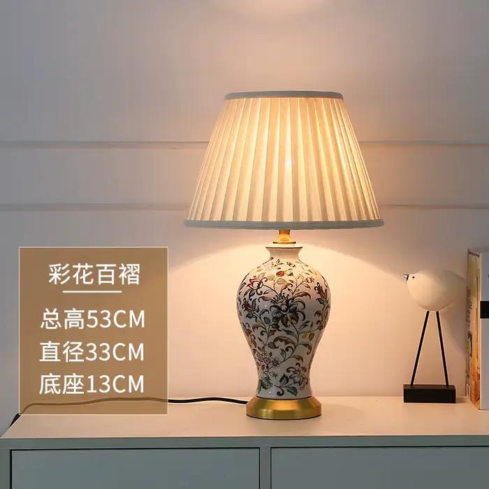 Lampe de Table chinoise en céramique
