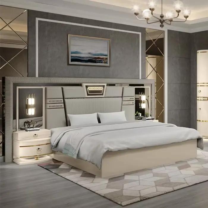 # Ensemble de meubles de chambre à coucher en MDF