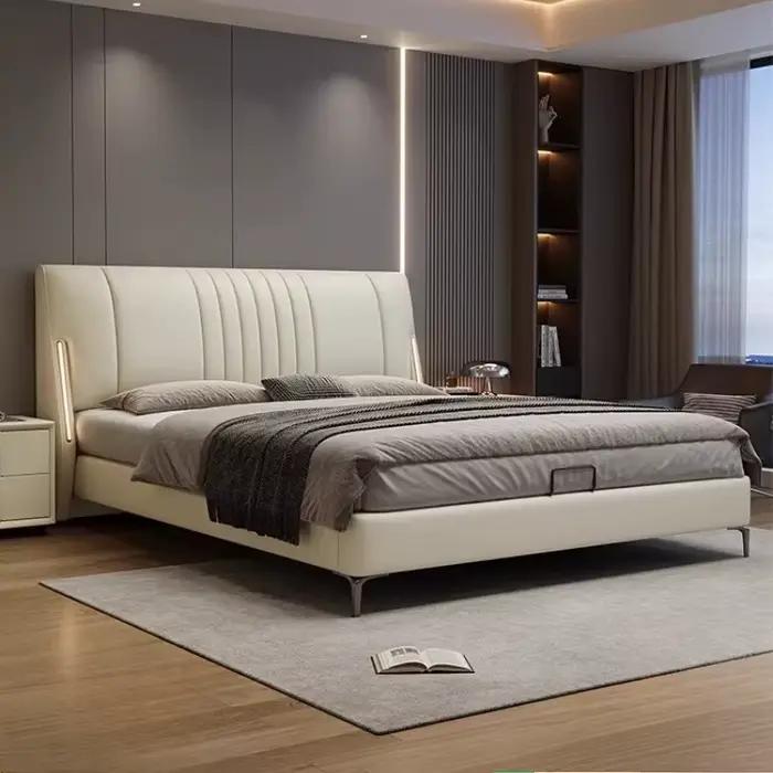 Ensemble de meubles de chambre à coucher beige