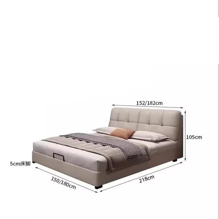 Tête de lit de luxe en cuir