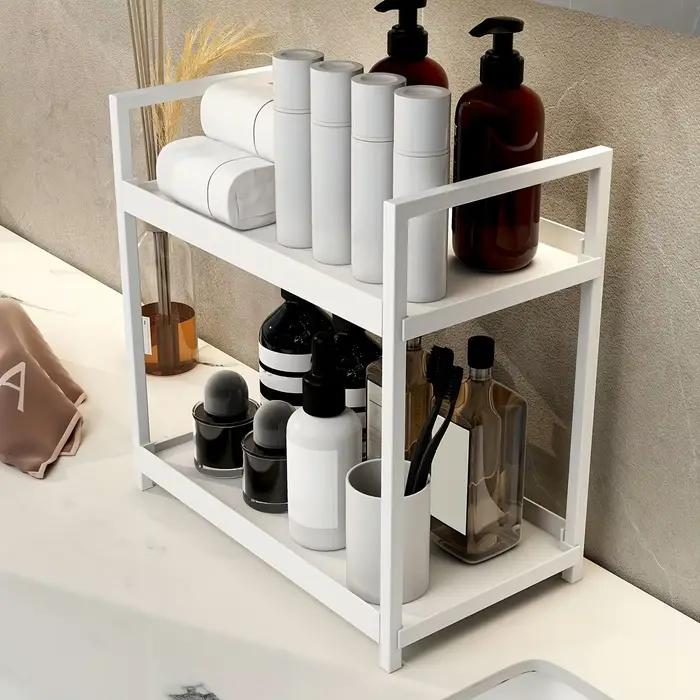 Étagère de rangement intégrée pour coiffeuse