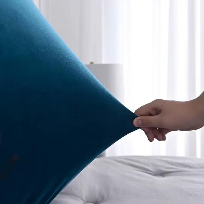 Housse de tête de lit en flanelle Fine