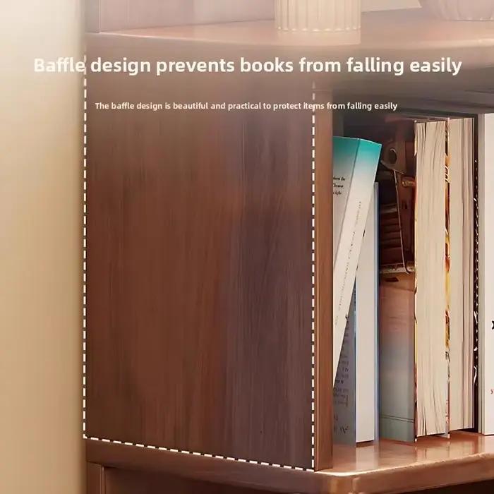 Bibliothèque intégrée contre le mur