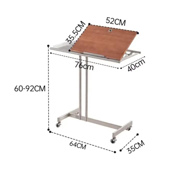 MOMO – chariot de rangement mobile médiéval en bois massif