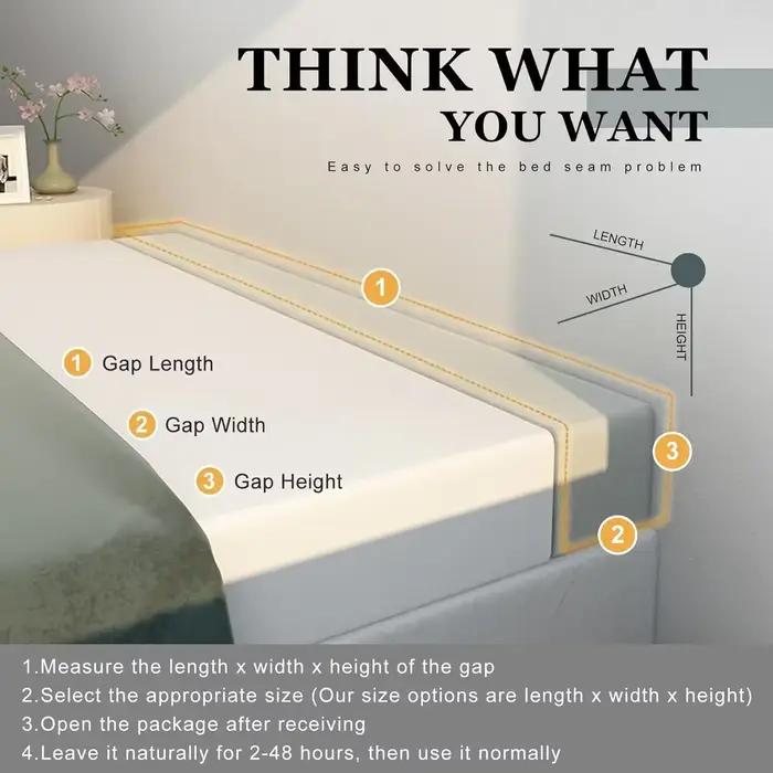 Matelas Long, remplissage de lit