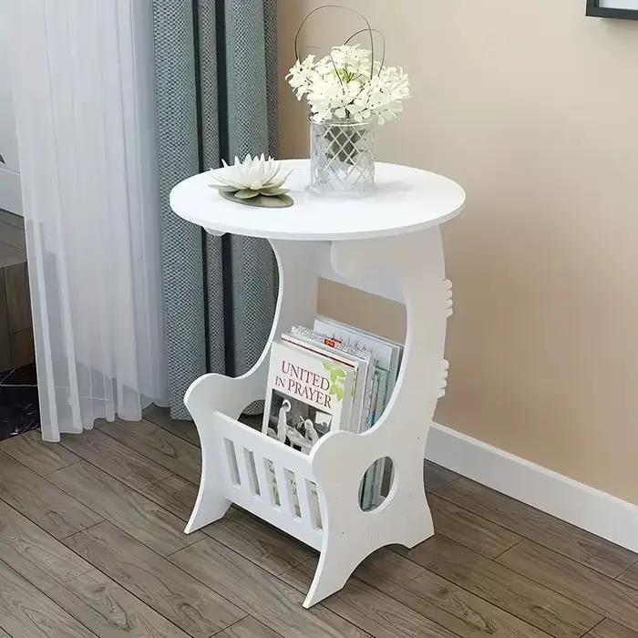 Mini Table de chevet à support de rangement
